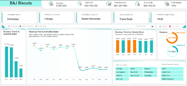 Excel Revenue Analysis Dashboard